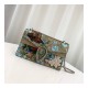 Gucci Embroidered Bee And Flower Shoulder Bag 400249 Khaki Gucci Embroidered Bee And Flower Shoulder Bag 400249 Khaki