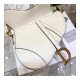 Christian Dior Grained Calfskin Saddle Bag M0446