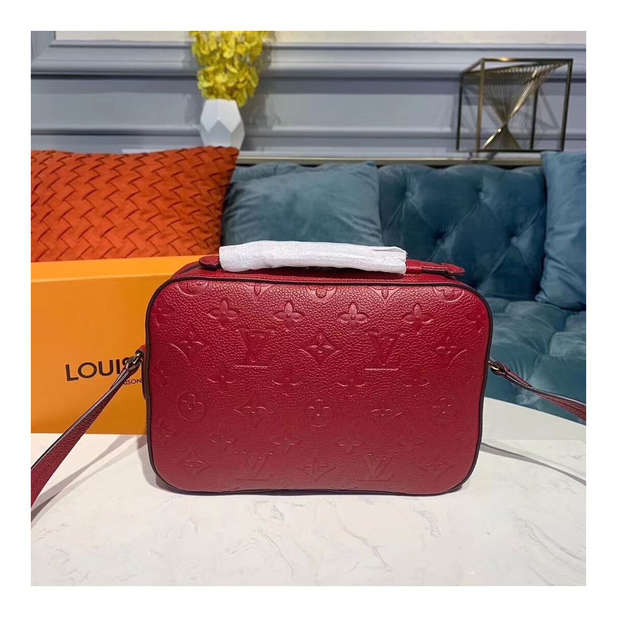 Louis Vuitton Monogram Empreinte Saintonge M44593 Louis Vuitton Monogram Empreinte Saintonge M44593