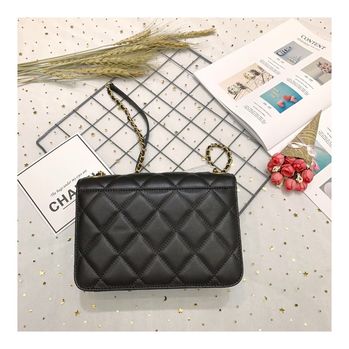 Chanel Calf Leather Single Flap Bag AS8869 Chanel Calf Leather Single Flap Bag AS8869