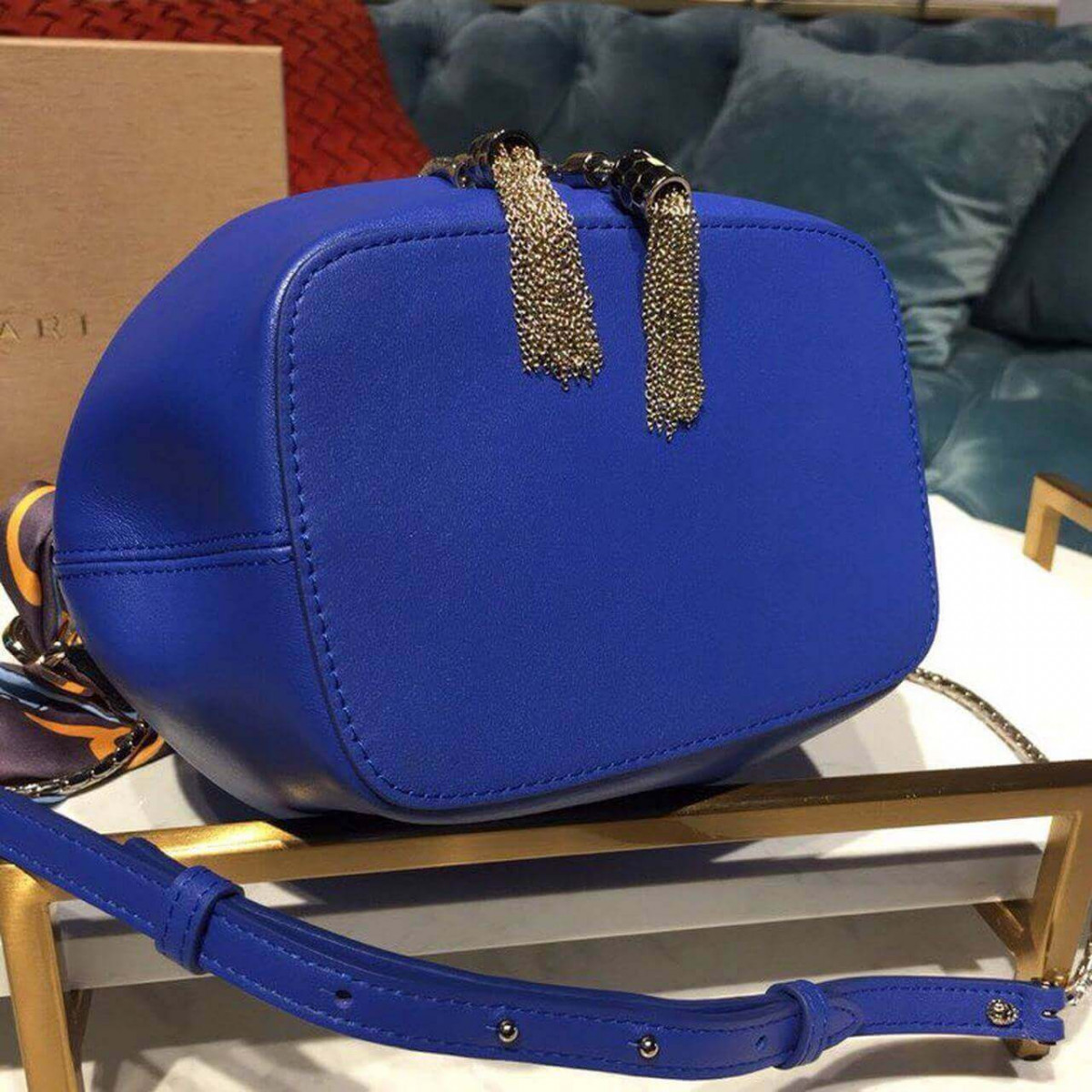 Bvlgari Serpenti Forever Bucket Bag 20cm 288760 Bvlgari Serpenti Forever Bucket Bag 20cm 288760