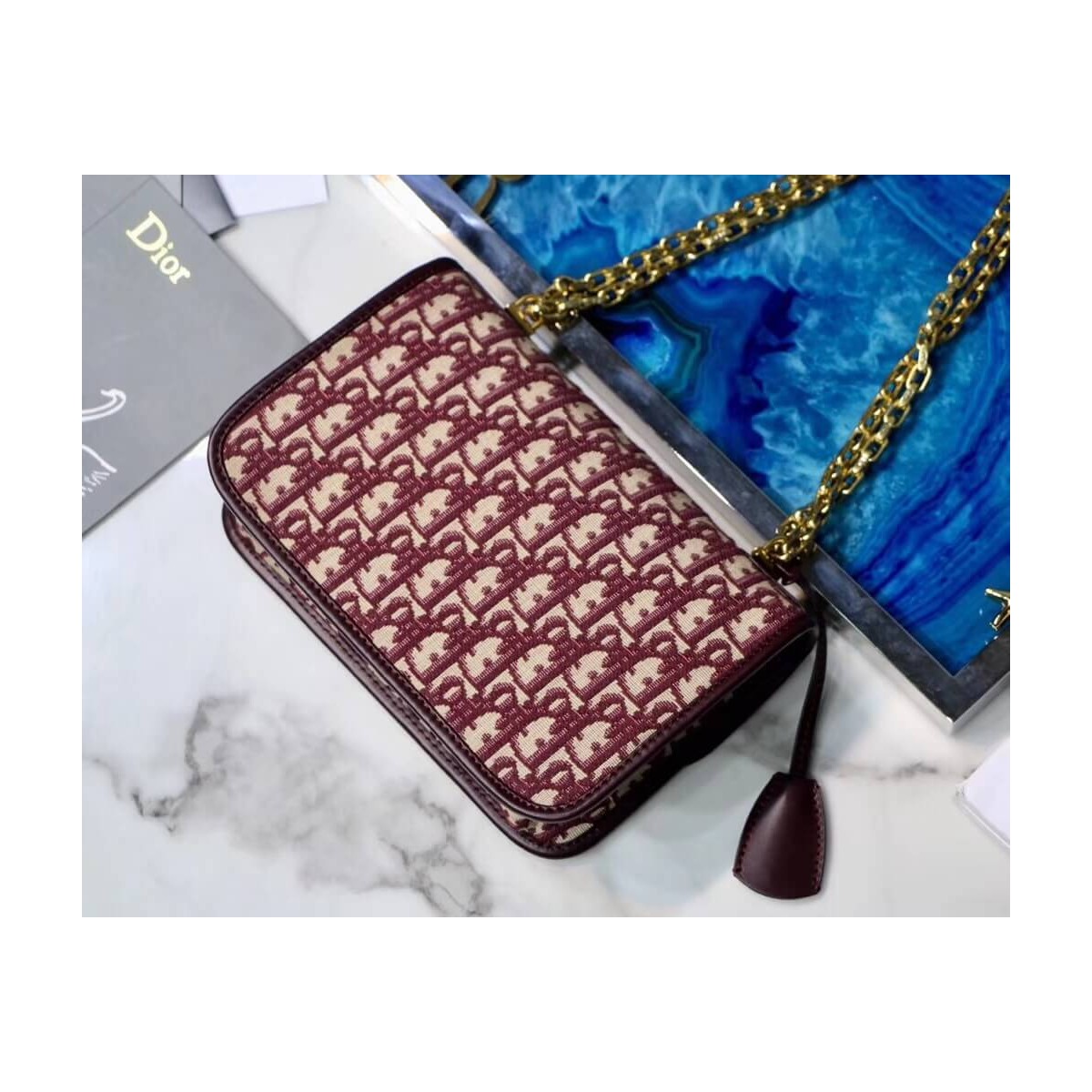 Christian Dior Dioradict Oblique Bag M9003 Christian Dior Dioradict Oblique Bag M9003