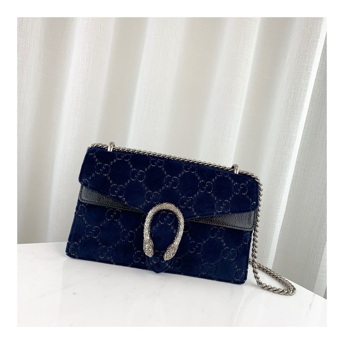 Gucci Dionysus GG Velvet Small Shoulder Bag 400249 Gucci Dionysus GG Velvet Small Shoulder Bag 400249