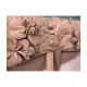 Christian Dior Embroidered Flowers Saddle Bag M0446 Christian Dior Embroidered Flowers Saddle Bag M0446
