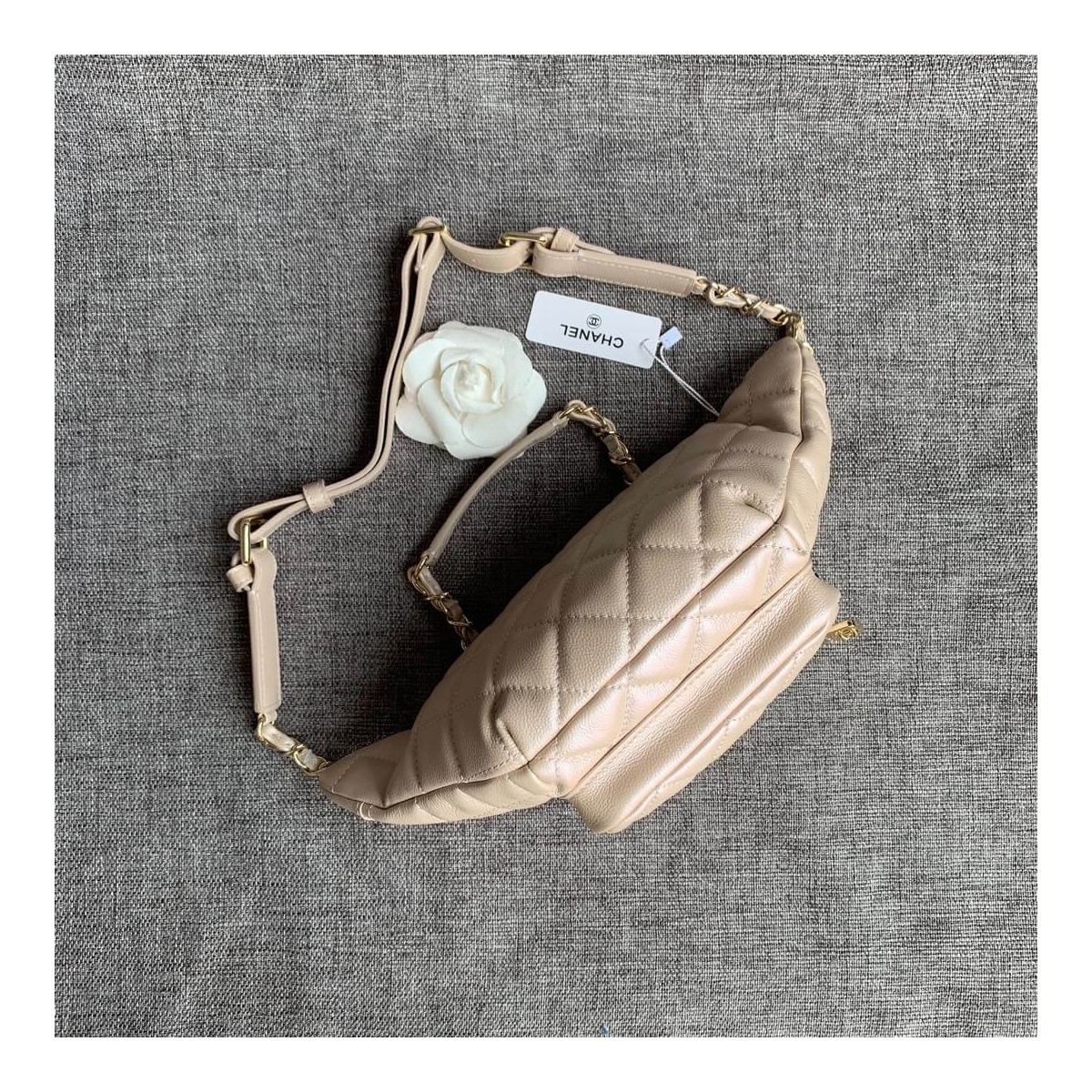 Chanel Quilted Caviar Clafskin Waist Bag AS0556 Chanel Quilted Caviar Clafskin Waist Bag AS0556