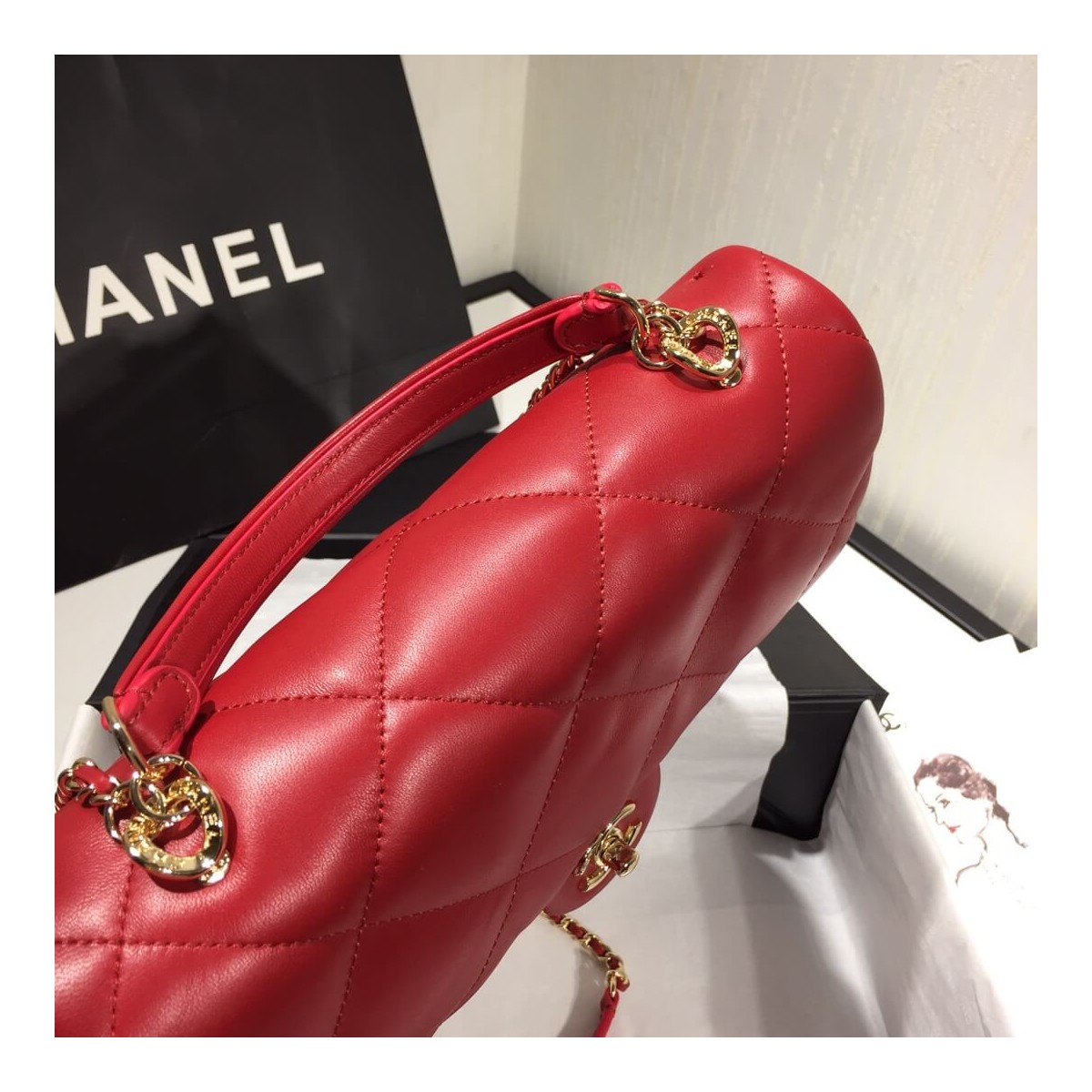 Chanel Large Flap Bag With Handle AS1115 Chanel Large Flap Bag With Handle AS1115