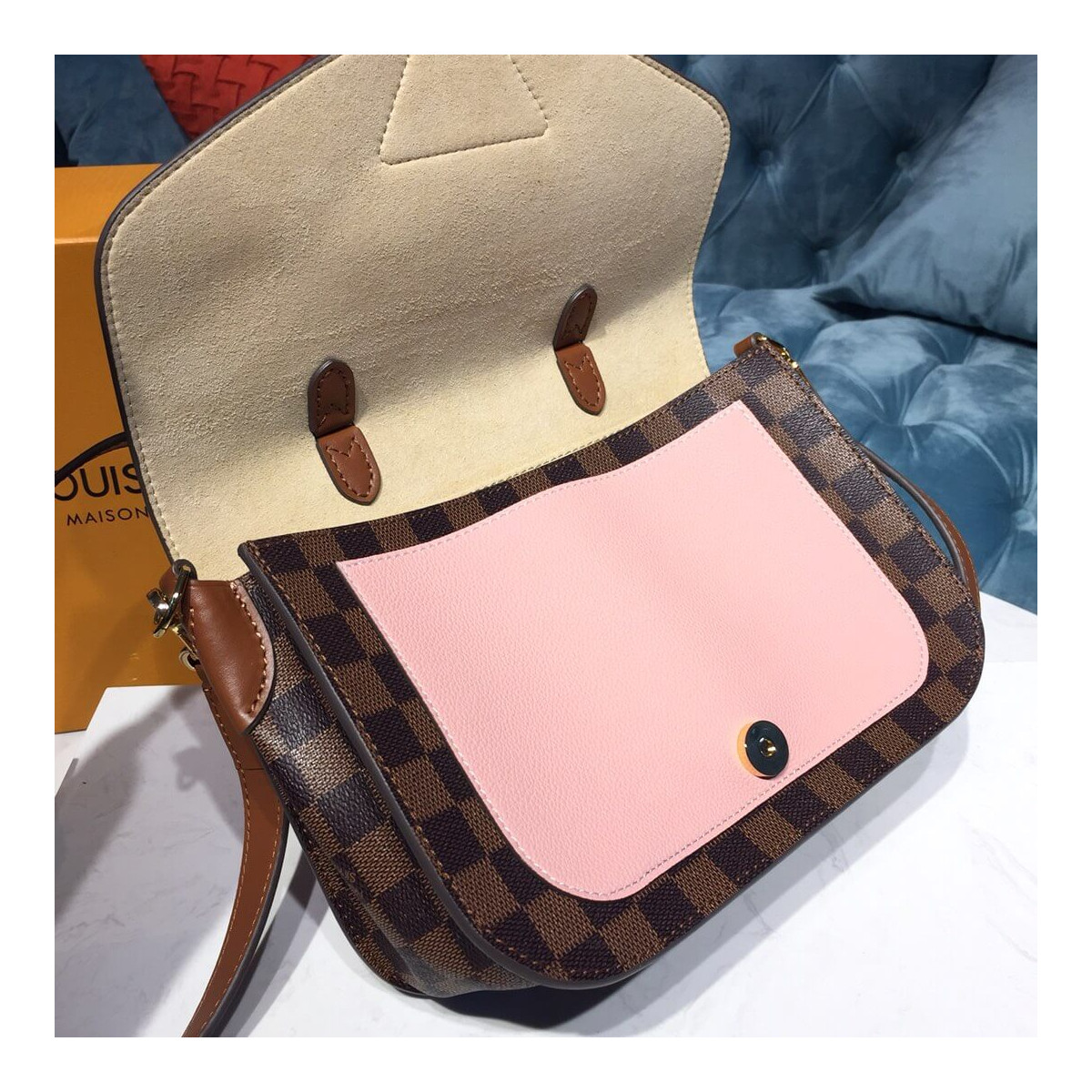 Louis Vuitton Damier Ebene Beaumarchais N40146 N40147 N40148 Louis Vuitton Damier Ebene Beaumarchais N40146 N40147 N40148