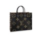 Louis Vuitton Onthego M44674 Black/Caramel Louis Vuitton Onthego M44674 Black/Caramel