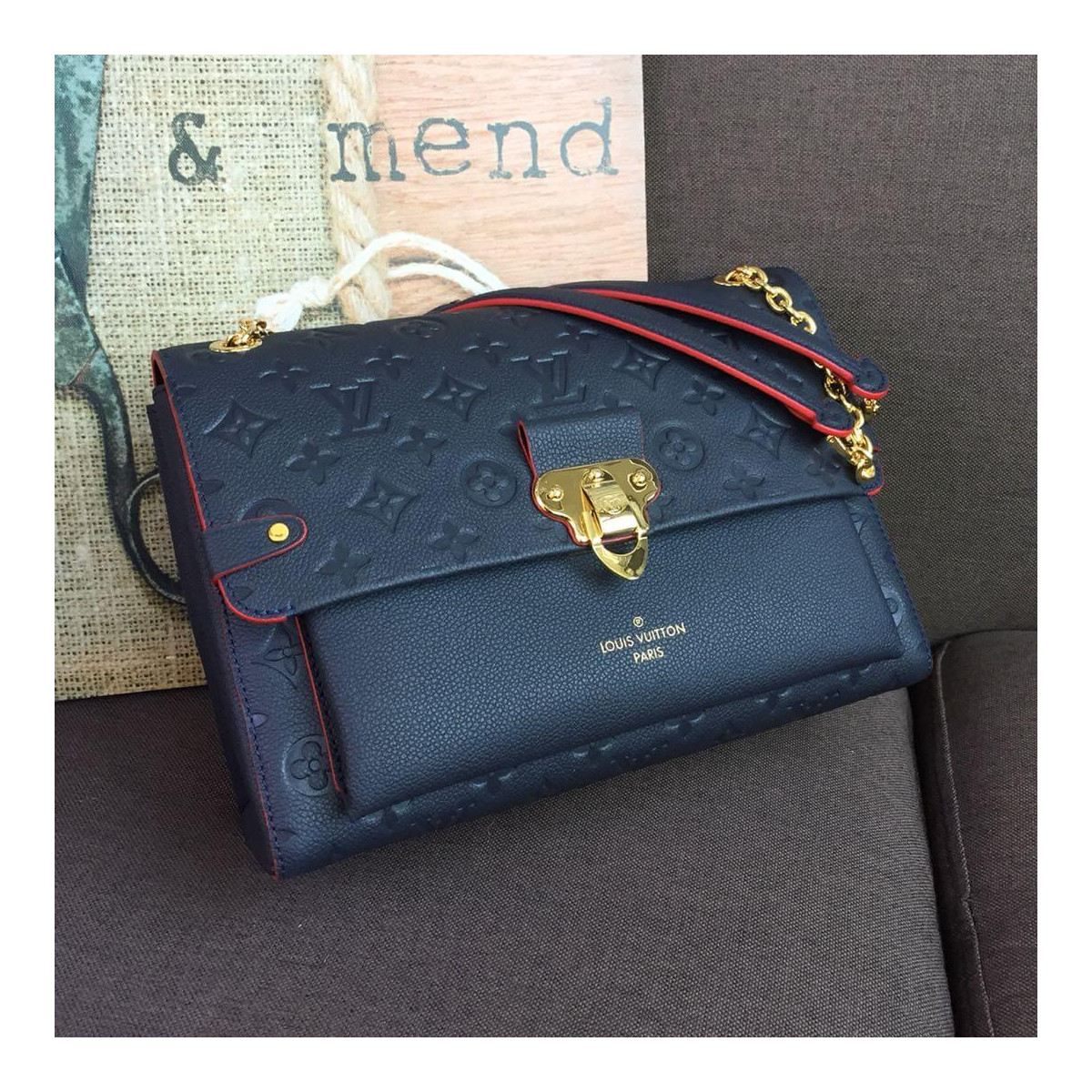 Louis Vuitton Monogram Empreinte Vavin MM M44150 M43925 Louis Vuitton Monogram Empreinte Vavin MM M44150 M43925