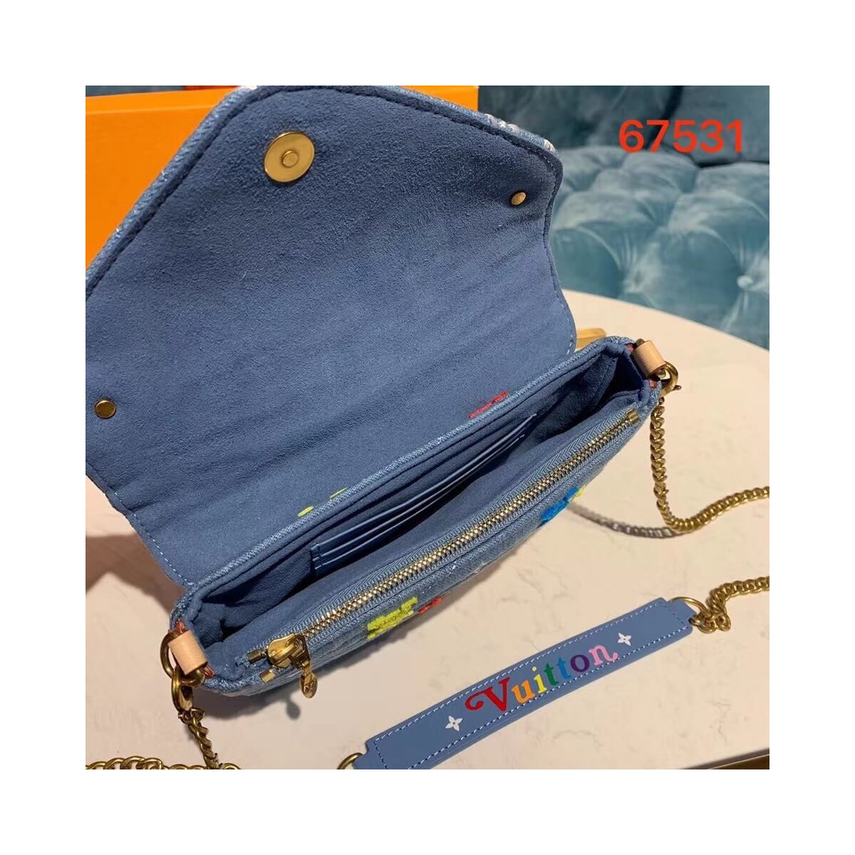 Louis Vuitton New Wave Chain Pochette M67531 Louis Vuitton New Wave Chain Pochette M67531