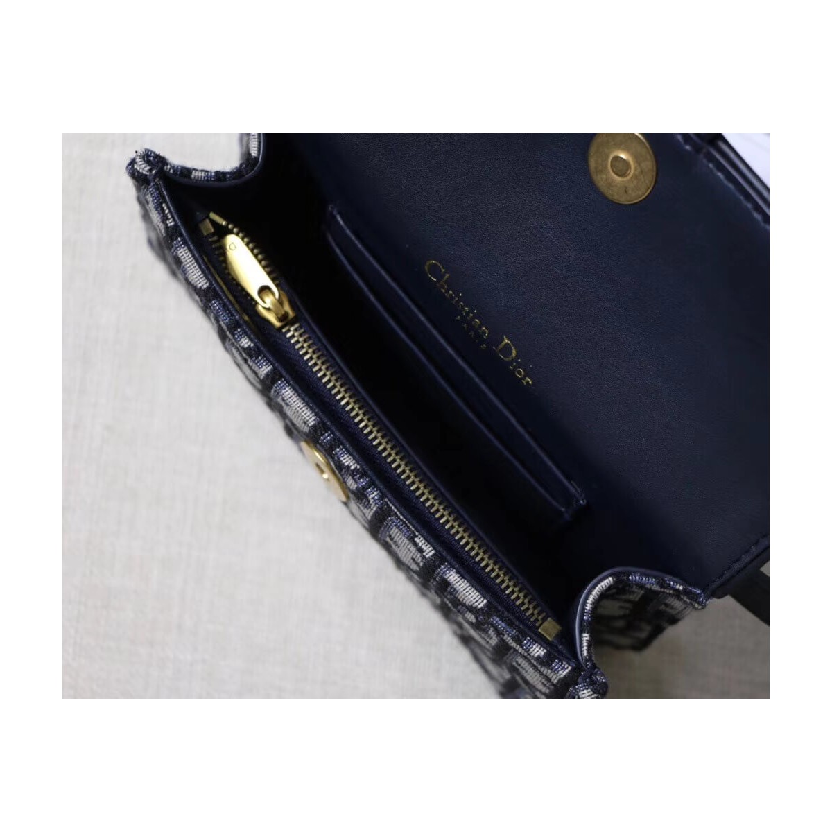 Christian Dior Oblique Saddle Belt Bag S5619 Christian Dior Oblique Saddle Belt Bag S5619