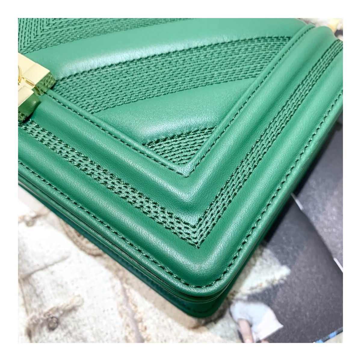 Chanel Calfskin Boy Chanel Handbag A67086 Chanel Calfskin Boy Chanel Handbag A67086