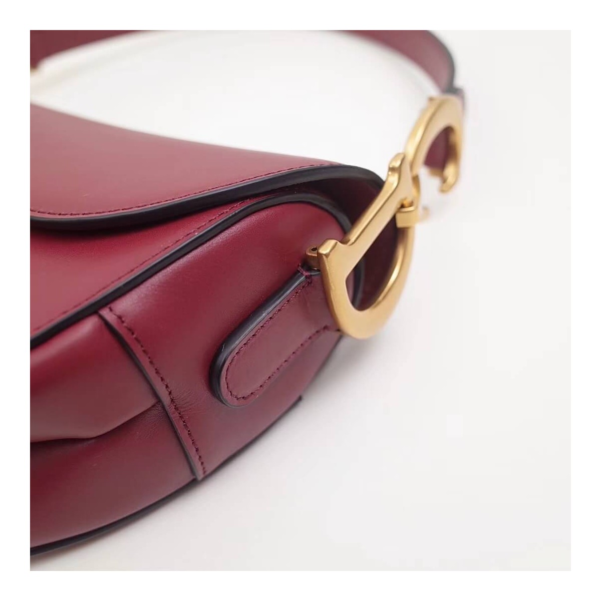 Christian Dior Smooth Calfskin Saddle Bag M0446 Christian Dior Smooth Calfskin Saddle Bag M0446