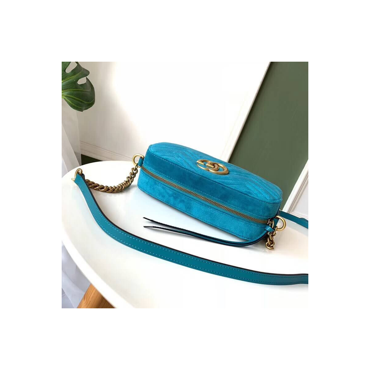 Gucci GG Marmont Velvet Small Shoulder Bag 447632 Gucci GG Marmont Velvet Small Shoulder Bag 447632
