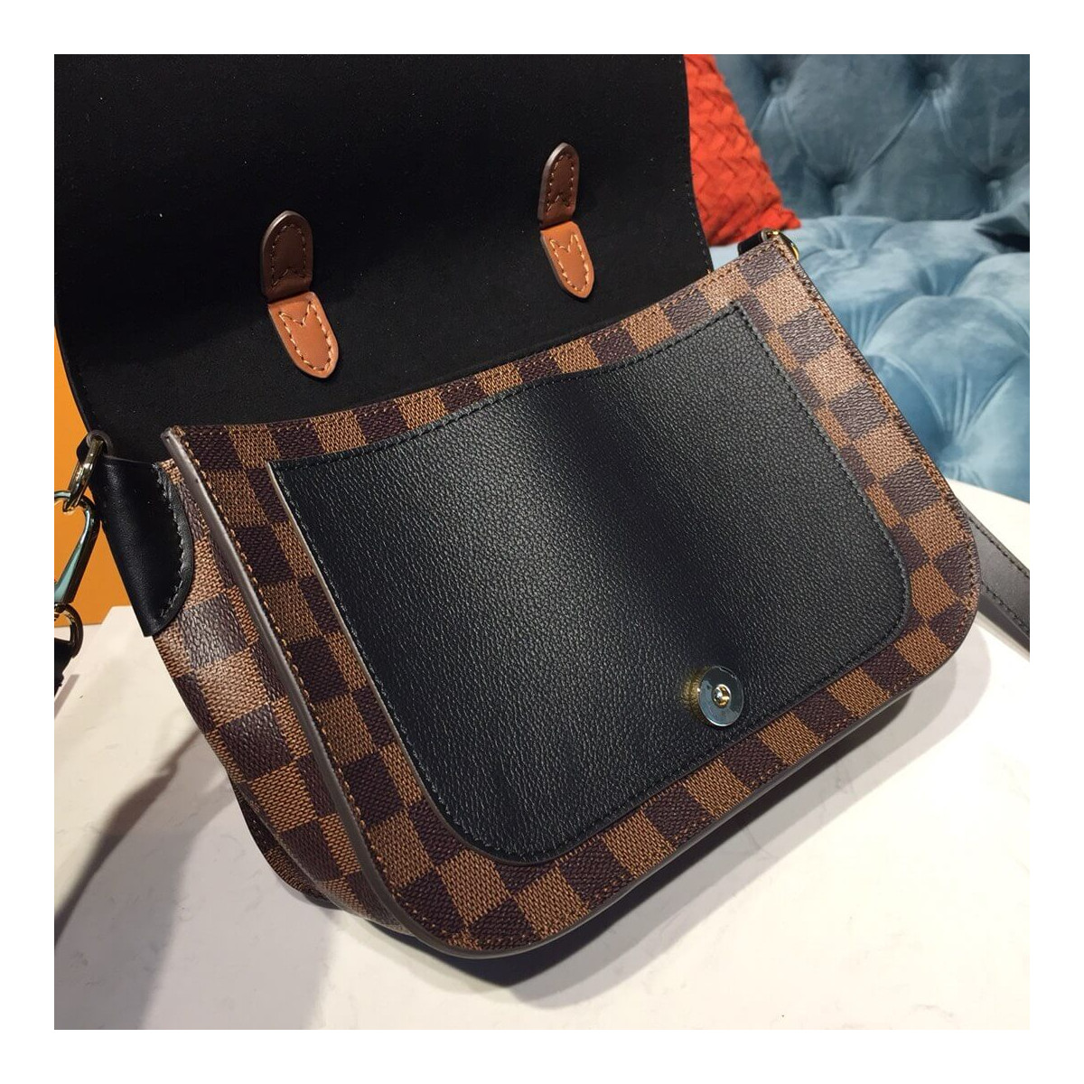 Louis Vuitton Damier Ebene Beaumarchais N40146 N40147 N40148 Louis Vuitton Damier Ebene Beaumarchais N40146 N40147 N40148