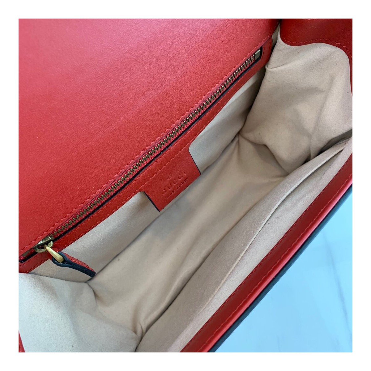 Gucci Queen Margaret Shoulder Bag 476542 Blue/Red/White Gucci Queen Margaret Shoulder Bag 476542 Blue/Red/White