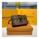 Louis Vuitton Monogram Reverse Canvas Petite Malle M44154 Louis Vuitton Monogram Reverse Canvas Petite Malle M44154