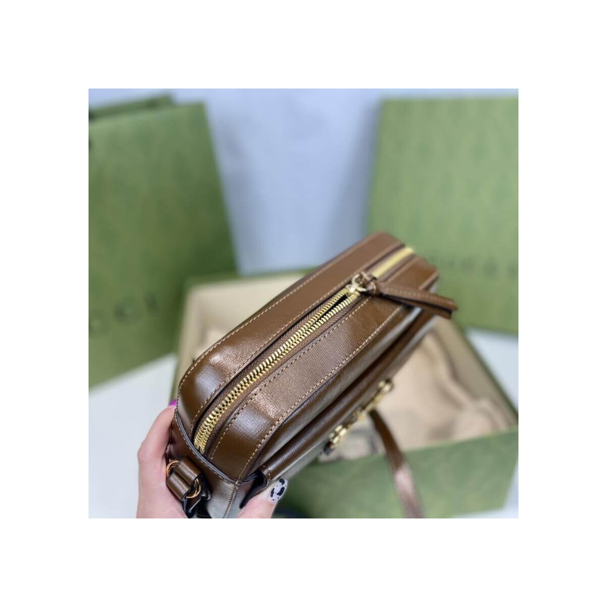Gucci Horsebit 1955 Small Leather Shoulder Bag 645454 Gucci Horsebit 1955 Small Leather Shoulder Bag 645454