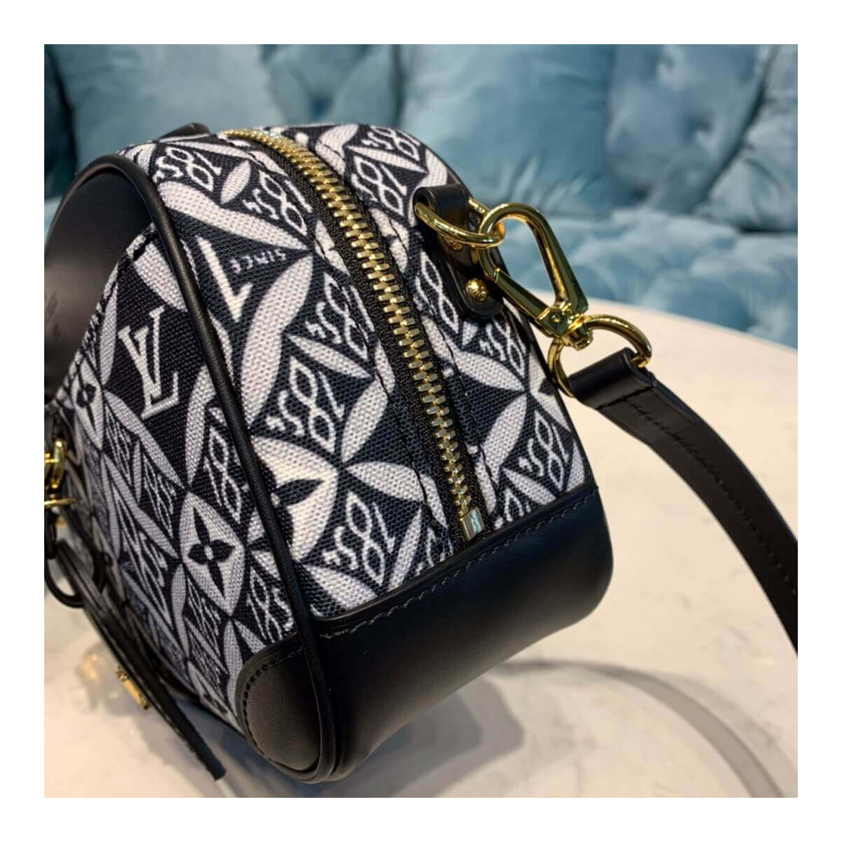Louis Vuitton Denim Camera Bag M45528 Louis Vuitton Denim Camera Bag M45528