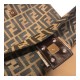 Fendi Vintage Mamma Baguette Zucca Shoulder Bag F02 Fendi Vintage Mamma Baguette Zucca Shoulder Bag F02