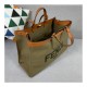 Fendi Peekaboo X Tote in Green Canvas 8BH374 Fendi Peekaboo X Tote in Green Canvas 8BH374