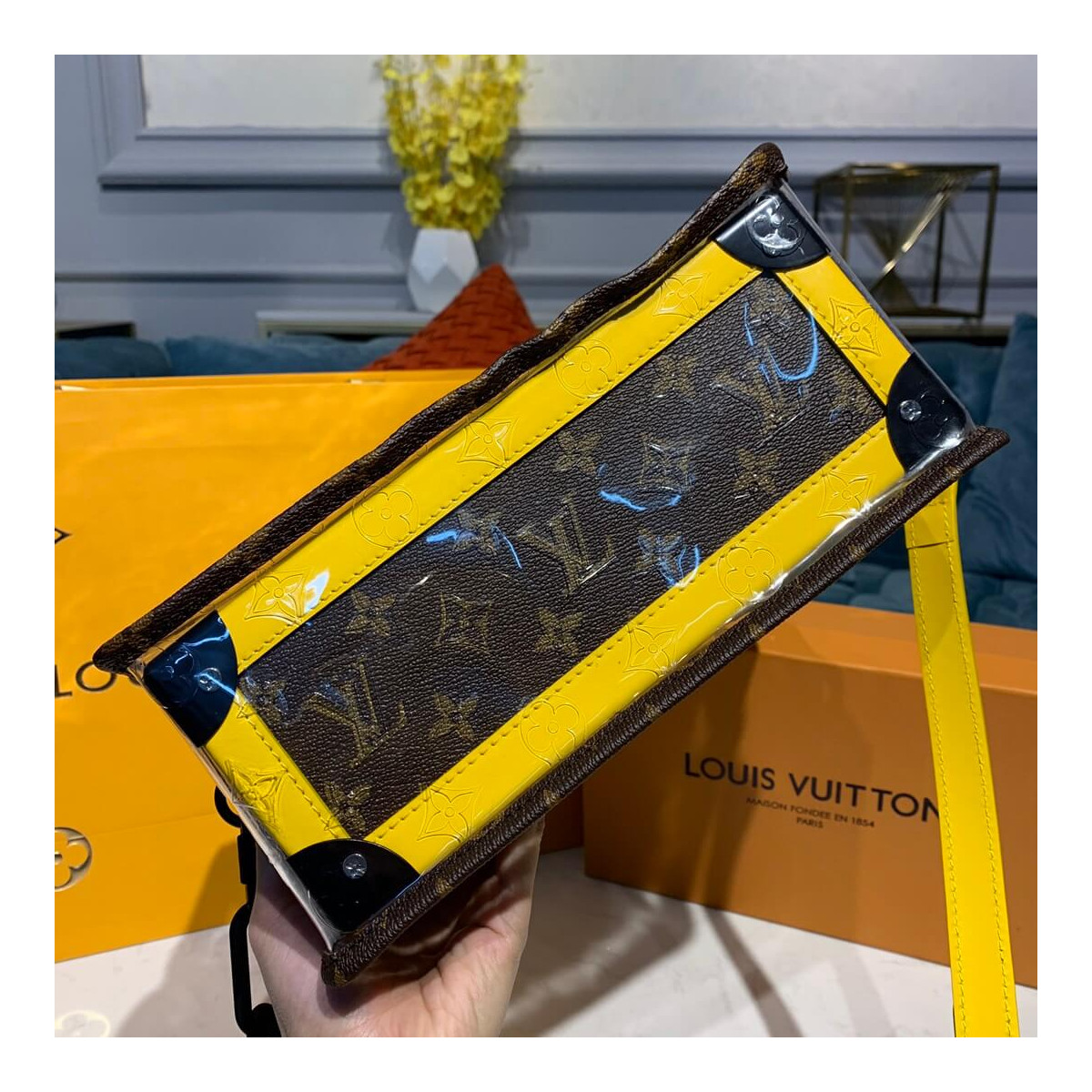 Louis Vuitton Monogram PVC Soft Trunk M61116 Louis Vuitton Monogram PVC Soft Trunk M61116