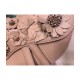 Christian Dior Embroidered Flowers Saddle Bag M0446 Christian Dior Embroidered Flowers Saddle Bag M0446