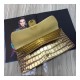 Chanel Metallic Crocodile Embossed Clutch AS0857 Chanel Metallic Crocodile Embossed Clutch AS0857