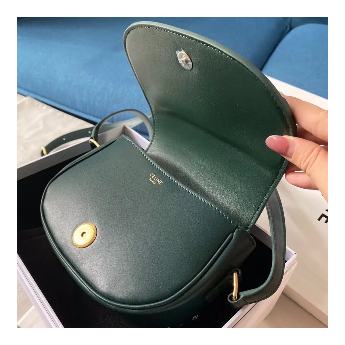 Celine Small Crecy Bag In Natural Calfskin 191363 Celine Small Crecy Bag In Natural Calfskin 191363