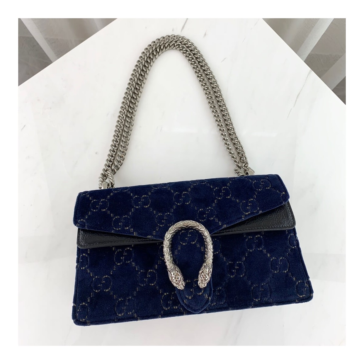 Gucci Dionysus GG Velvet Small Shoulder Bag 400249 Gucci Dionysus GG Velvet Small Shoulder Bag 400249