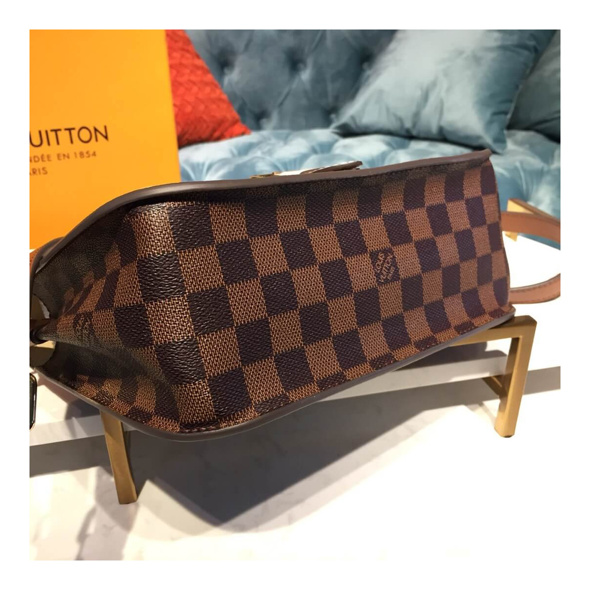 Louis Vuitton Damier Ebene Beaumarchais N40146 N40147 N40148 Louis Vuitton Damier Ebene Beaumarchais N40146 N40147 N40148
