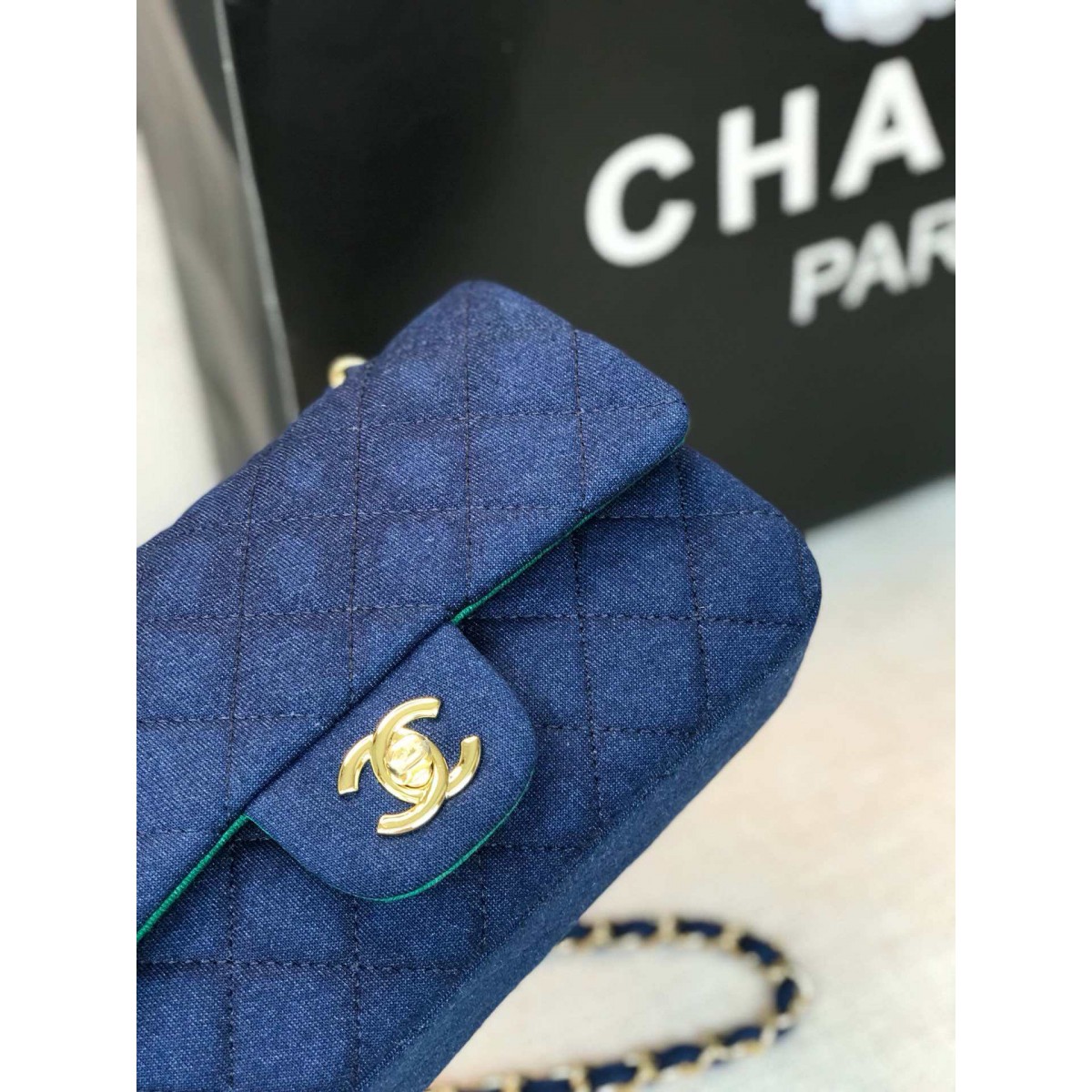 Chanel Jersey Classic Handbag A01112 Chanel Jersey Classic Handbag A01112