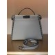 Fendi Peekaboo Medium with Metal-Plated Micro Studs 8BN290 Fendi Peekaboo Medium with Metal-Plated Micro Studs 8BN290