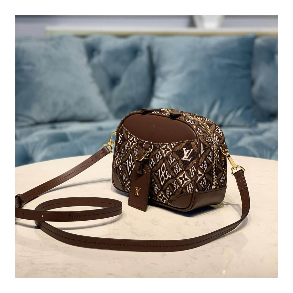Louis Vuitton Denim Camera Bag M45528 Louis Vuitton Denim Camera Bag M45528