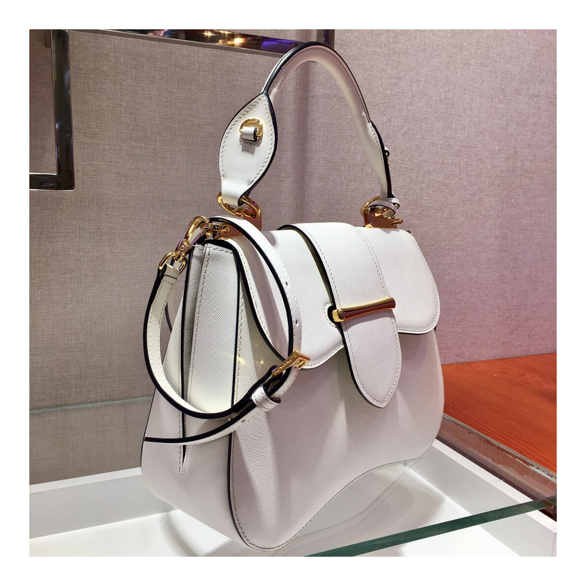 Prada Saffiano Leather Medium Sidonie Bag 1BN005 Prada Saffiano Leather Medium Sidonie Bag 1BN005