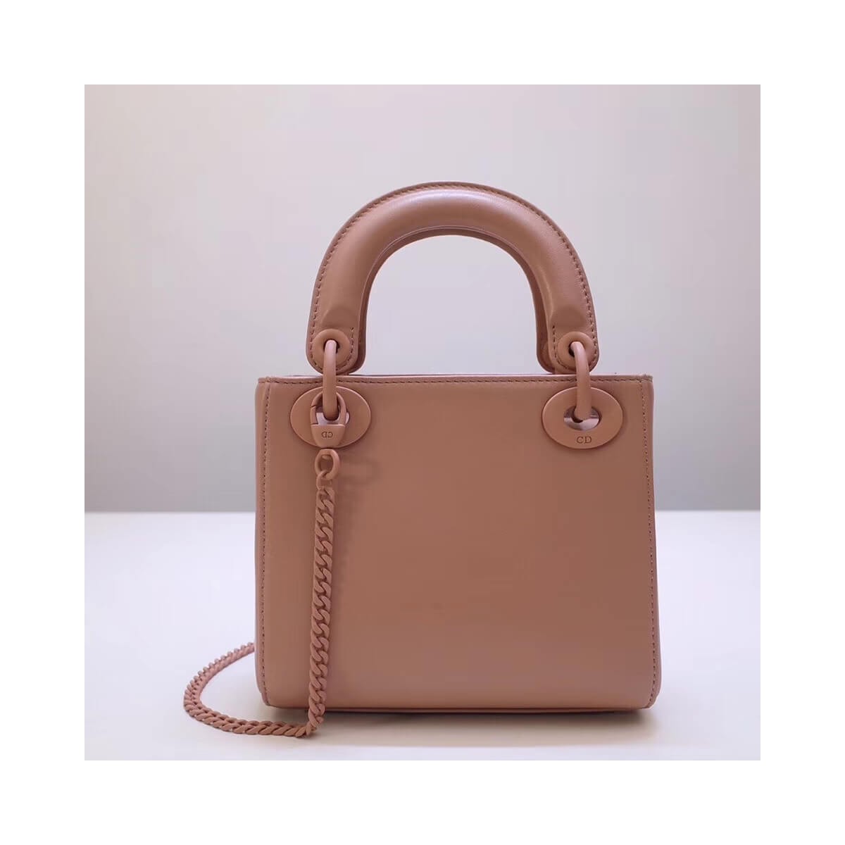 Christian Dior Lambskin Embroidered Flowers Mini "Lady Dior" Bag M0565 Christian Dior Lambskin Embroidered Flowers Mini "Lady Dior" Bag M0565
