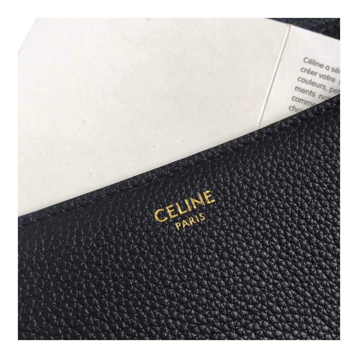 Celine Medium 16 Bag In Grained Calfskin 187373 Celine Medium 16 Bag In Grained Calfskin 187373