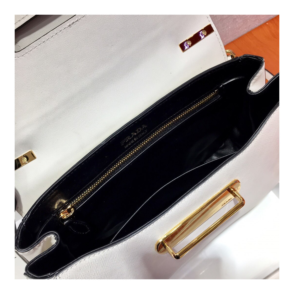 Prada Saffiano Leather Medium Sidonie Bag 1BN005 Prada Saffiano Leather Medium Sidonie Bag 1BN005