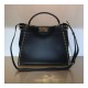 Fendi Peekaboo Medium with Metal-Plated Micro Studs 8BN290 Fendi Peekaboo Medium with Metal-Plated Micro Studs 8BN290