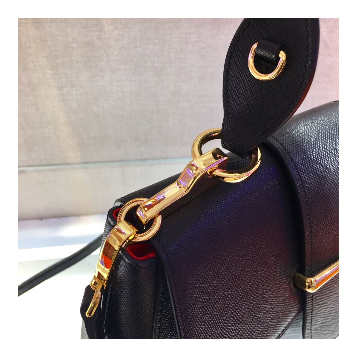 Prada Saffiano Leather Medium Sidonie Bag 1BN005 Prada Saffiano Leather Medium Sidonie Bag 1BN005