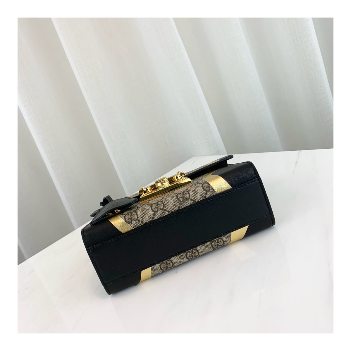 Gucci Padlock Small GG Shoulder Bag 432182 Black Gucci Padlock Small GG Shoulder Bag 432182 Black