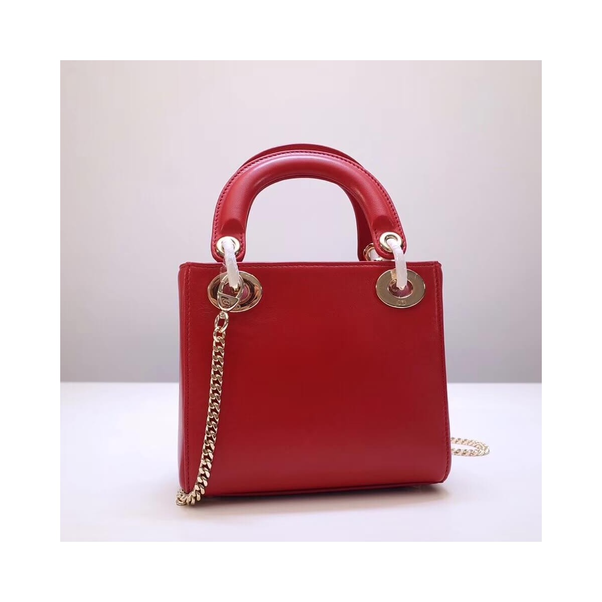 Christian Dior Lambskin Embroidered Flowers Mini "Lady Dior" Bag M0565 Christian Dior Lambskin Embroidered Flowers Mini "Lady Dior" Bag M0565