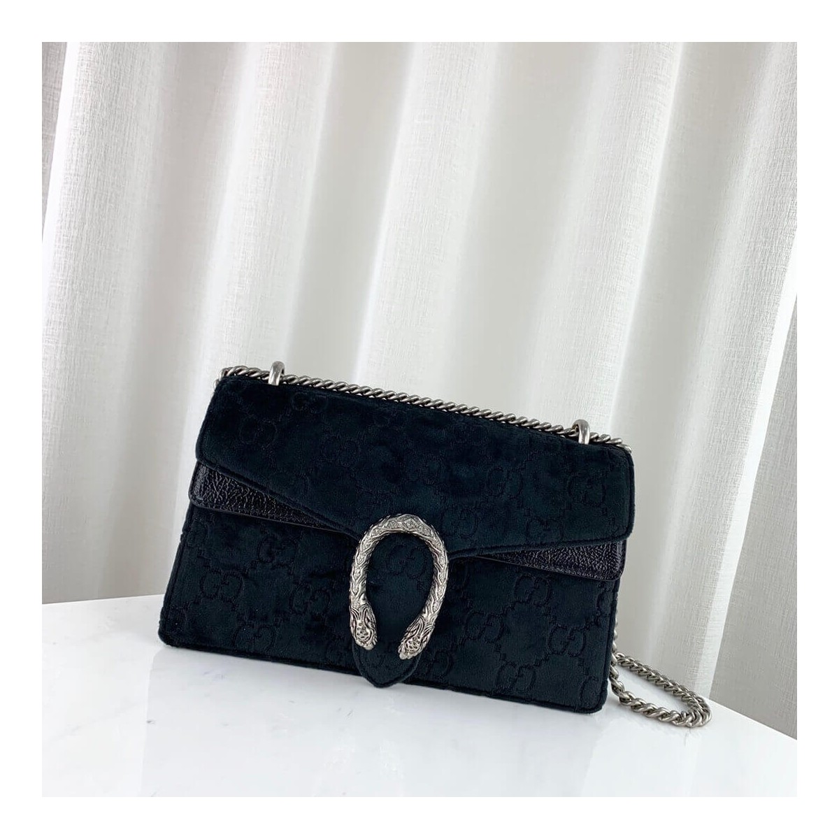 Gucci Dionysus GG Velvet Small Shoulder Bag 400249 Gucci Dionysus GG Velvet Small Shoulder Bag 400249