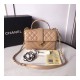 Chanel Calfskin Flap Bag With Top Handle AS0804 Chanel Calfskin Flap Bag With Top Handle AS0804