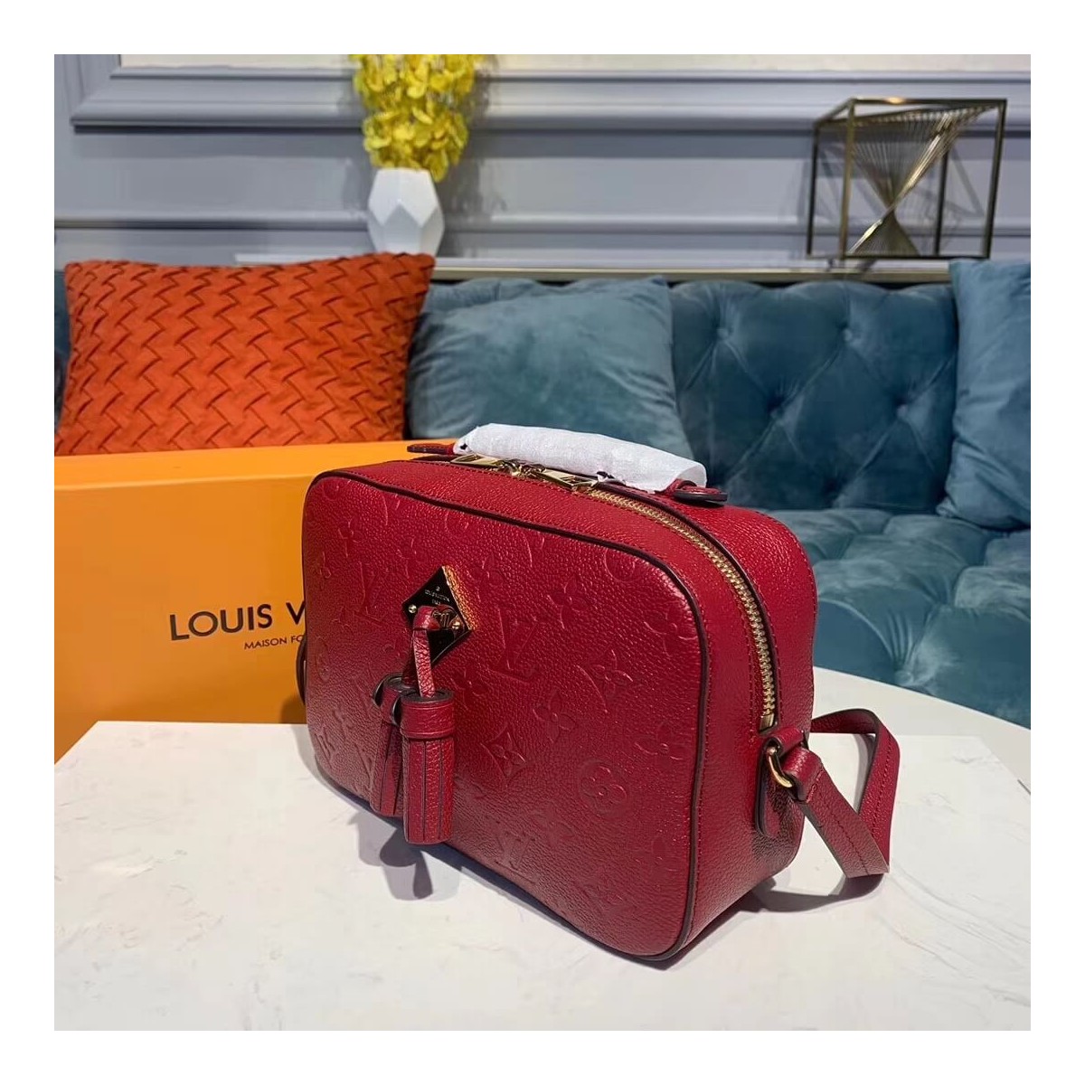 Louis Vuitton Monogram Empreinte Saintonge M44593 Louis Vuitton Monogram Empreinte Saintonge M44593