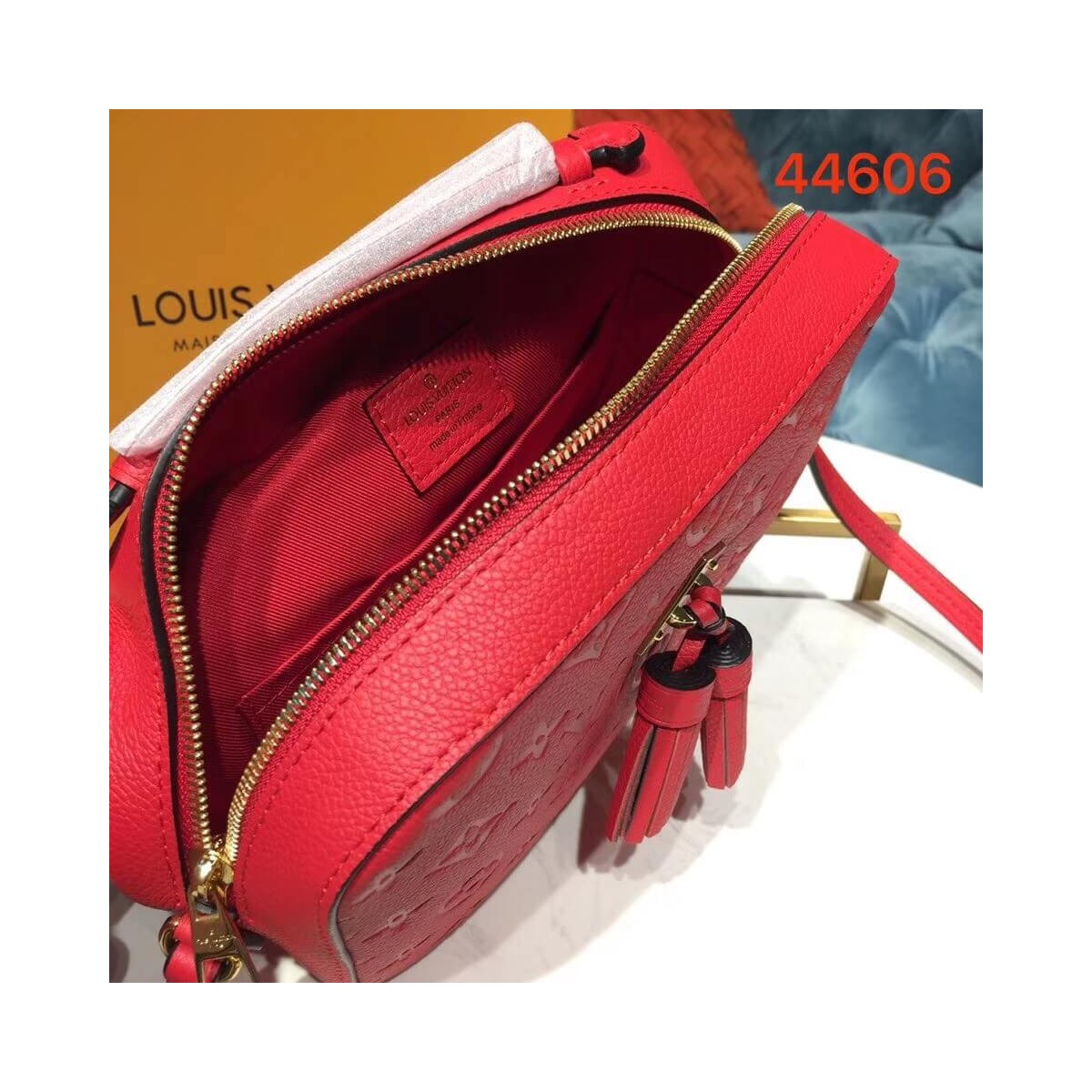 Louis Vuitton Monogram Empreinte Saintonge M44593 Louis Vuitton Monogram Empreinte Saintonge M44593