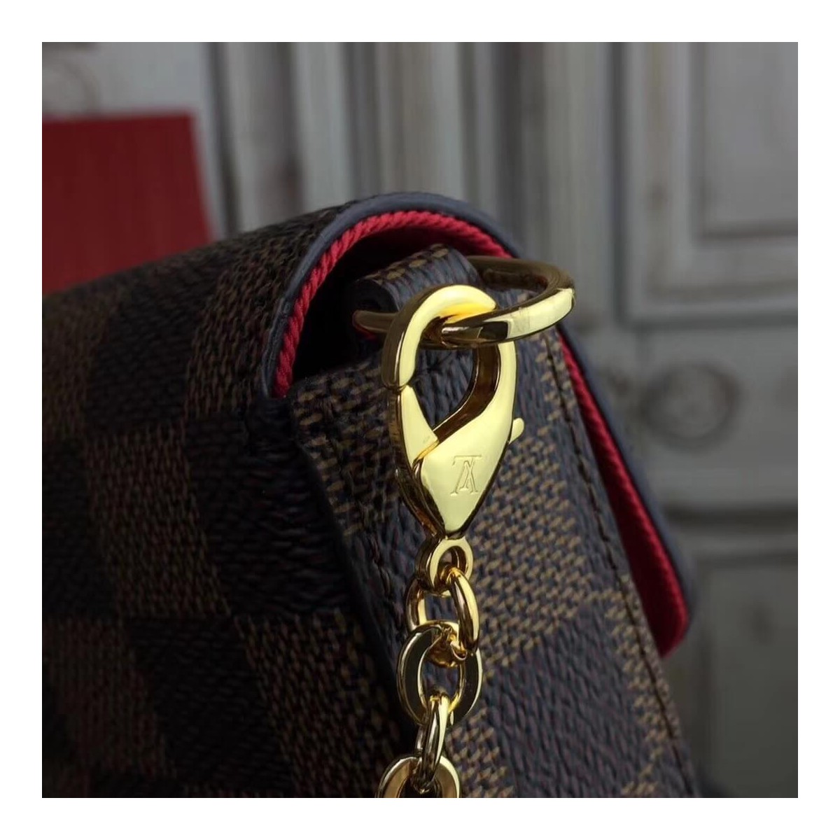 Louis Vuitton Damier Ebene Canvas Pochette Felicie N63032 Louis Vuitton Damier Ebene Canvas Pochette Felicie N63032