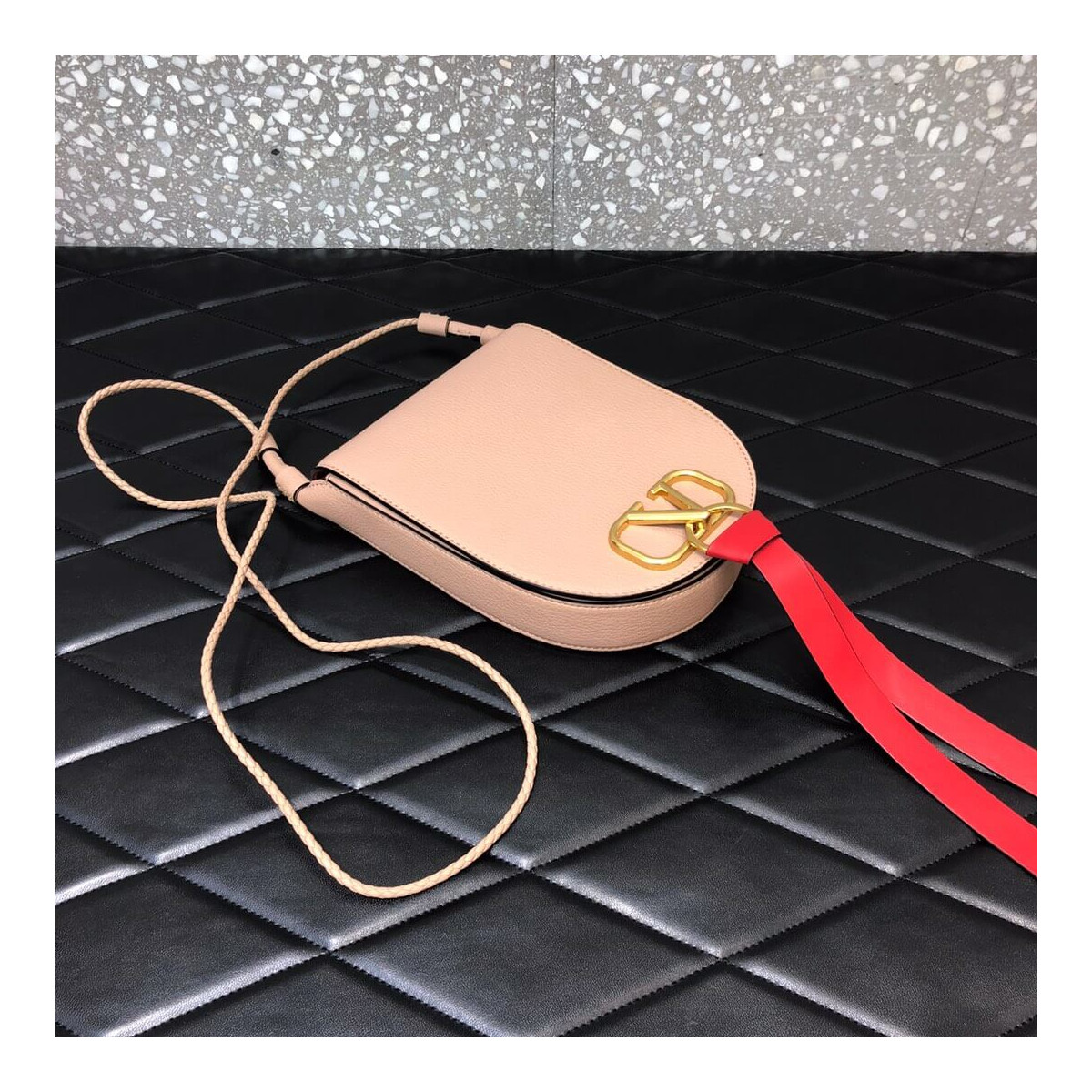 Valentino Garavani Medium Vring Crossbody Bag 0510