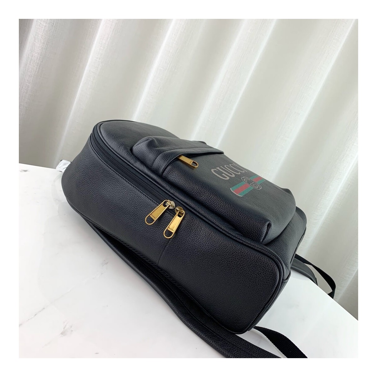 Gucci Print Leather Backpack 547834 Gucci Print Leather Backpack 547834
