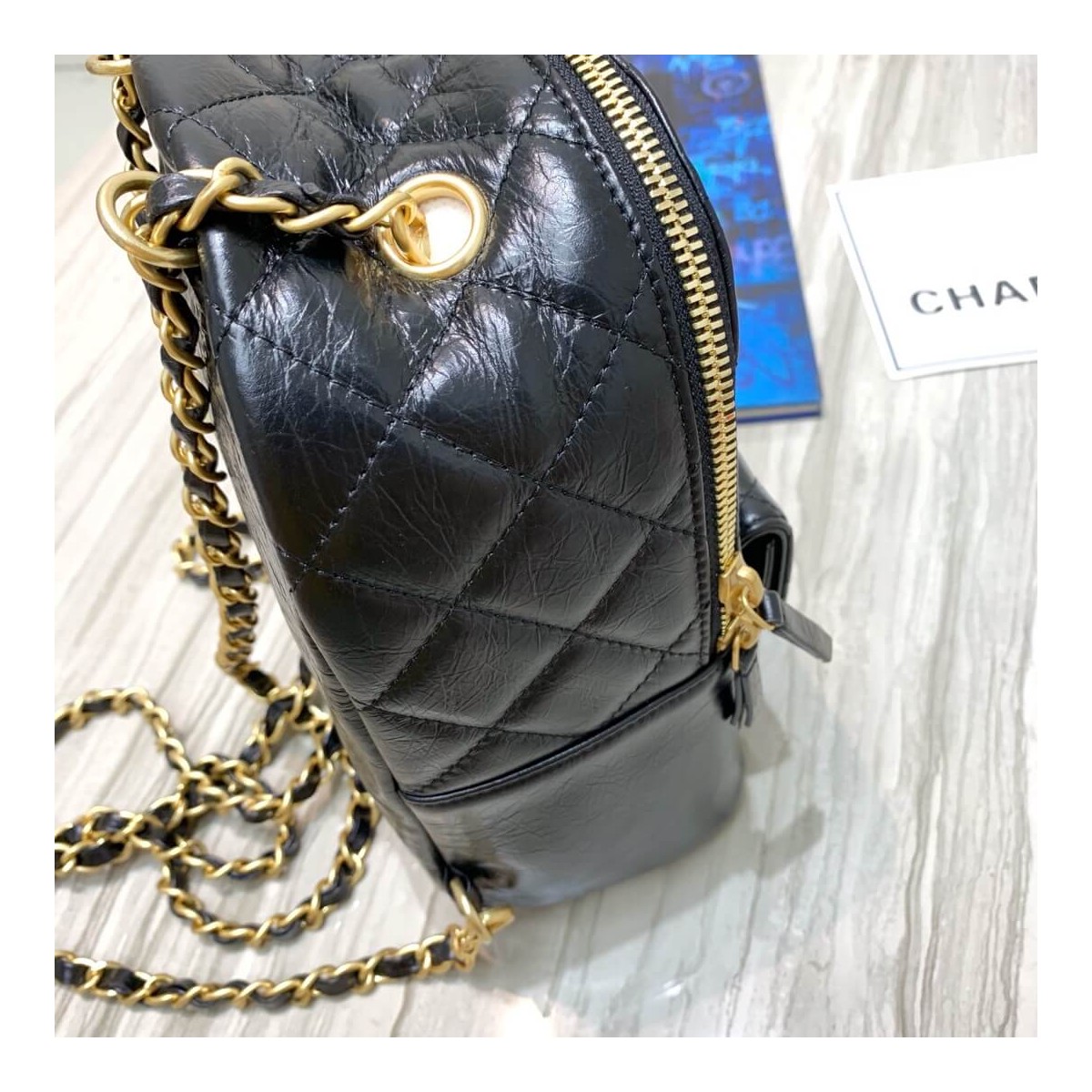 Chanel Waxy Calfskin CC Day Backpack Bag AS8866 Chanel Waxy Calfskin CC Day Backpack Bag AS8866